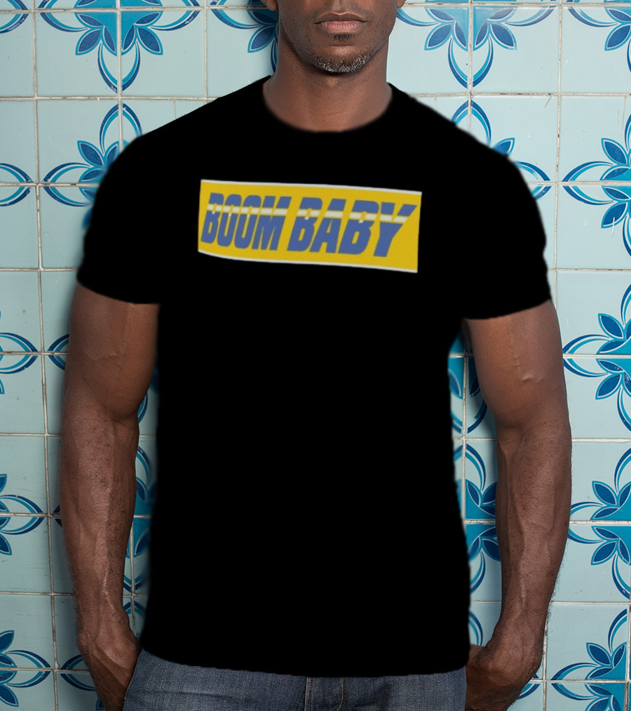 Reggie Miller Boom Baby Indiana Pacers Basketball Phrase T-Shirt