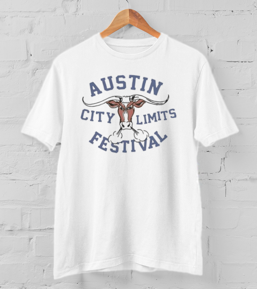 Austin City Limits Festival Longhorn Crewneck T-Shirt
