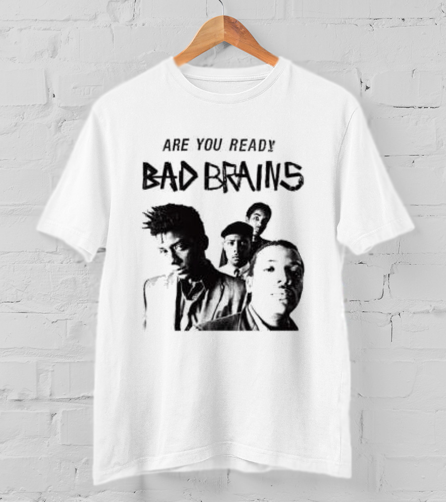 Bad Brains Are You Ready Punk Band T-Shirt