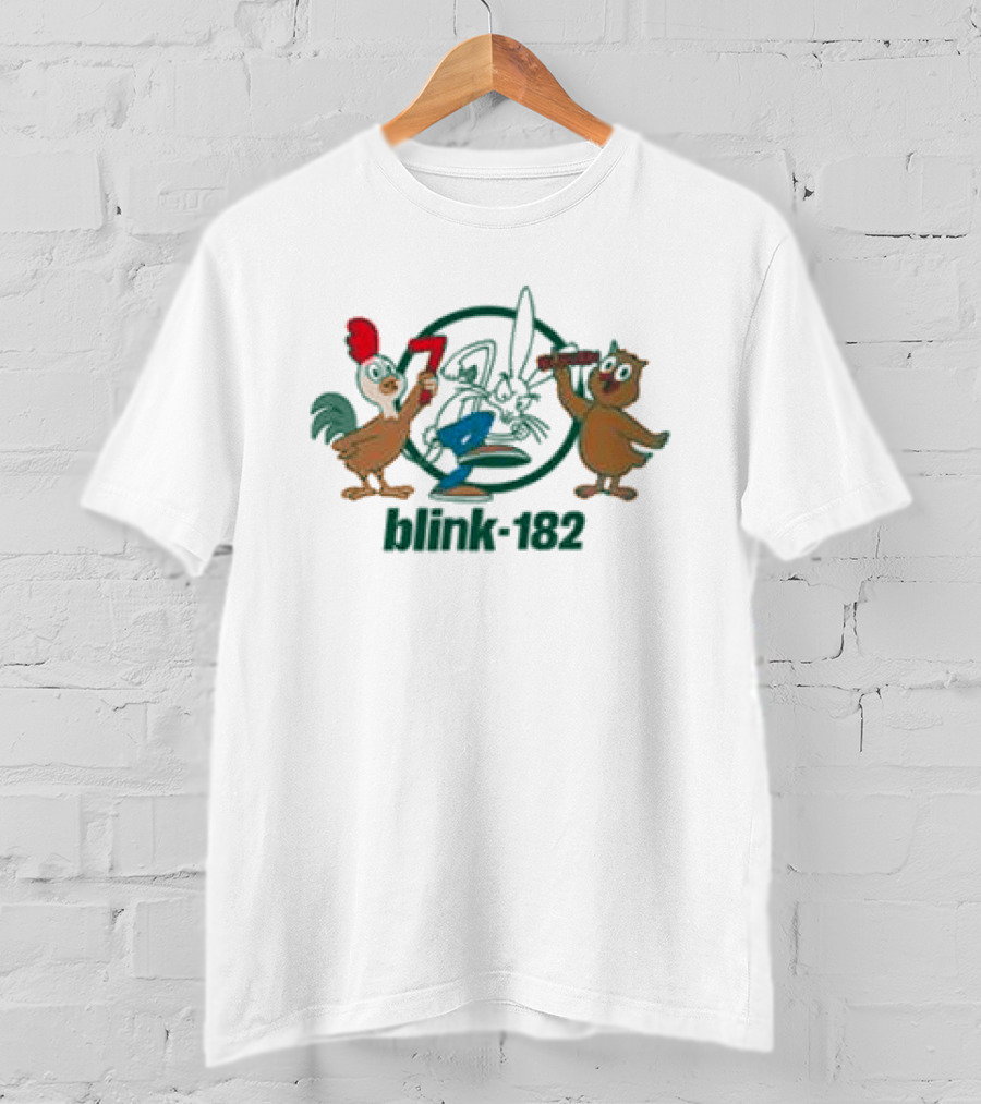 7 11 Blink 182 Bunny Friends Longsleeve Chicken Duck T-Shirt