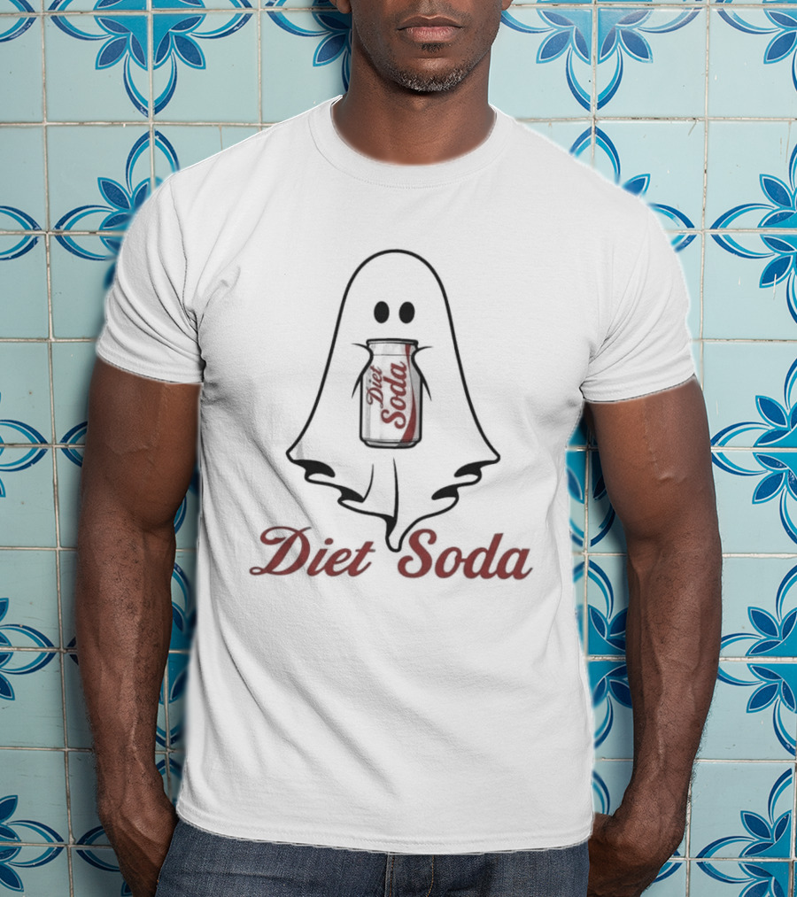 Diet Soda Ghost Halloween T-Shirt