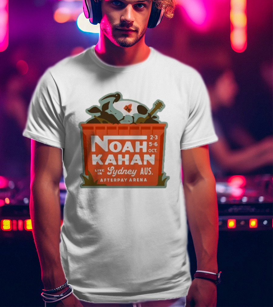 Noah Kahan Live In Sydney AUS Afterpay Arena October 2 3 5 6 2026 T-Shirt