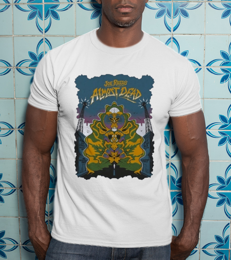 Joe Russo's Almost Dead Rooftop Pier 17 New York NV September 25 26 2026 Event Psychedelic T-Shirt