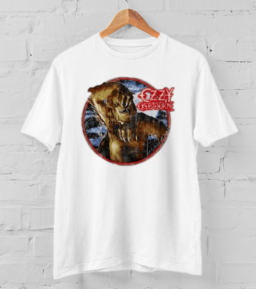 Ozzy Osbourne Bark At The Moon Werewolf T-Shirt