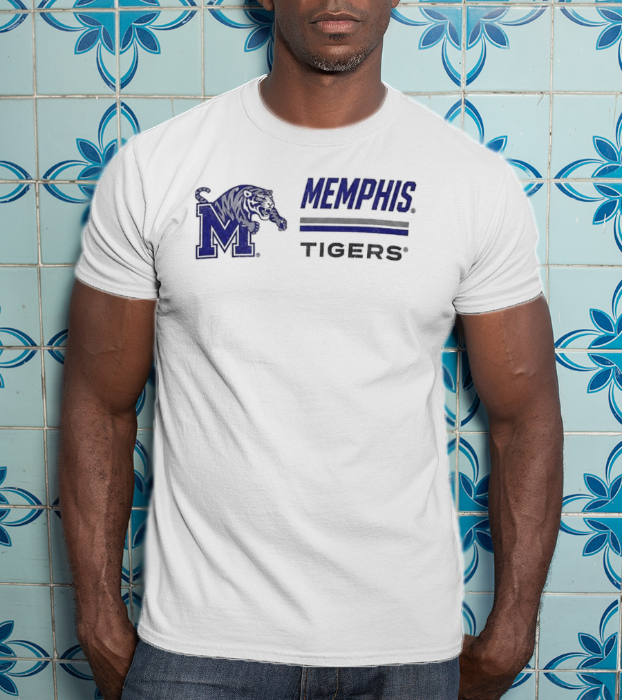 Tatum Bittick Memphis Tigers M Logo Football Basketball Fan T-Shirt