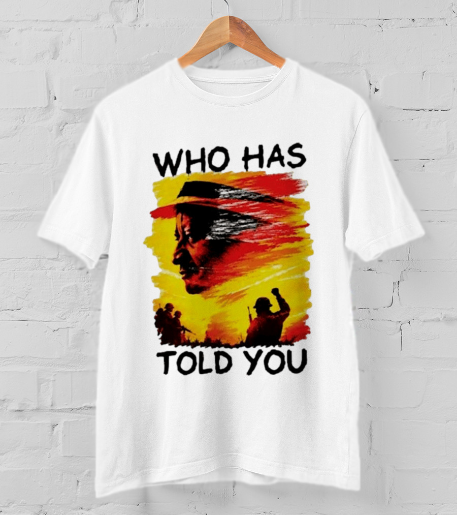 Edwin Sifuna Wears Raila Odinga's Who Has Told You T-Shirt