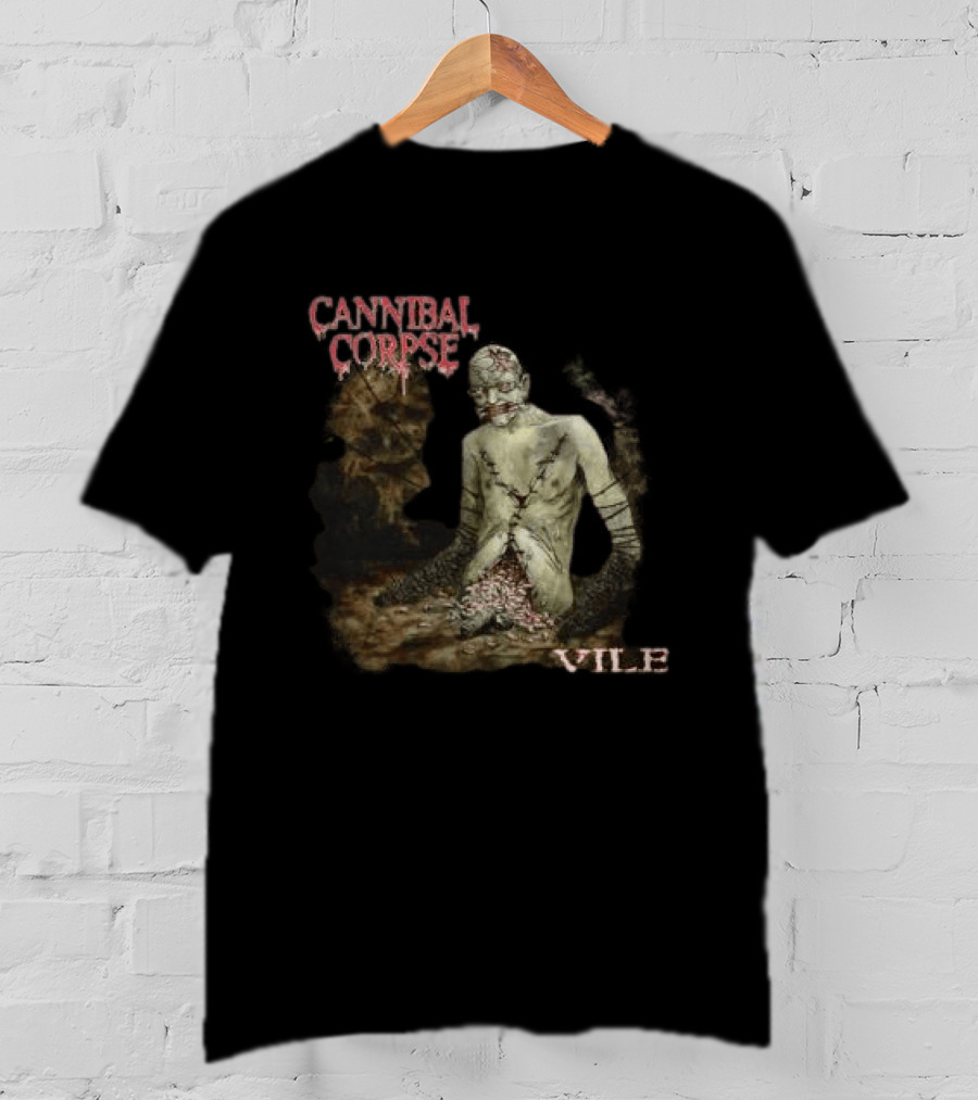 Cannibal Corpse Stab Hack Slash Kill Vile Album T-Shirt