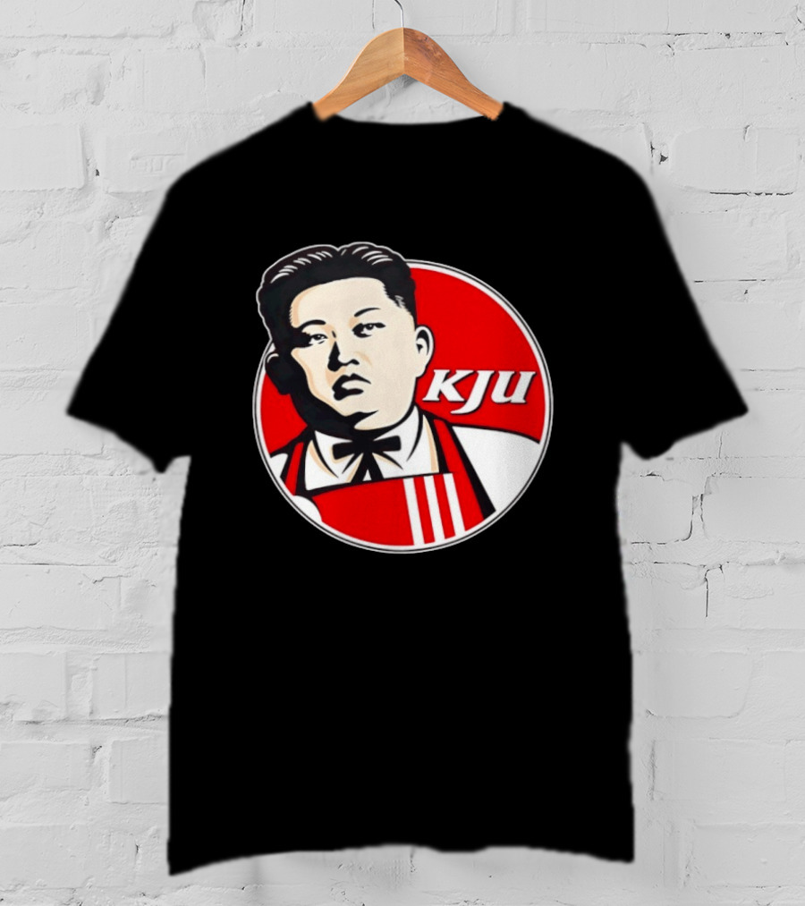 KJU Parody Red Circle Colonel Inspired It's Not KFC T-Shirt