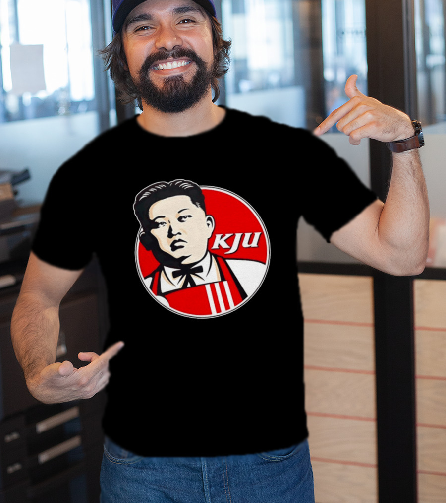 KJU Parody Red Circle Colonel Inspired It's Not KFC T-Shirt