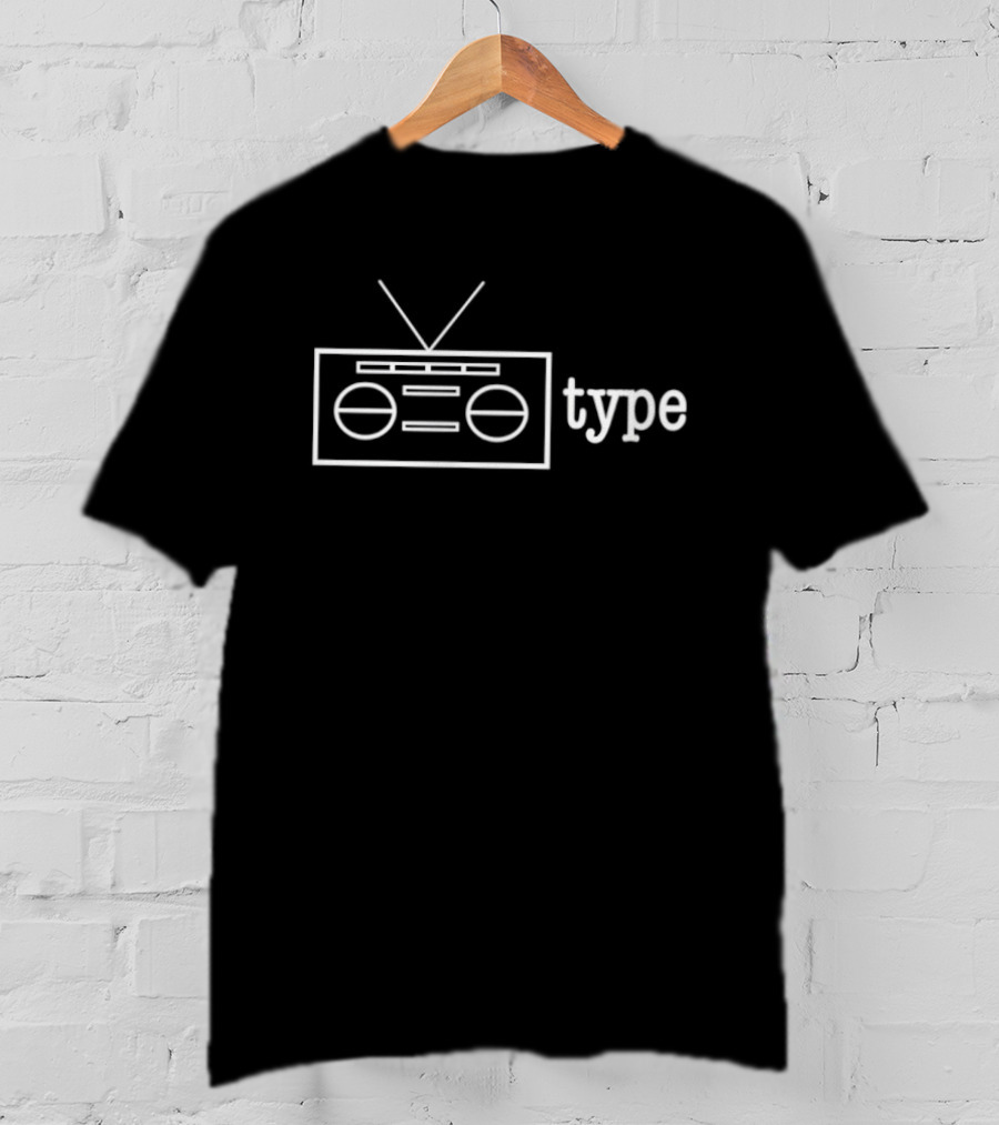 Don't Stop Dreaming Stereotype Boombox Type Retro Music T-Shirt