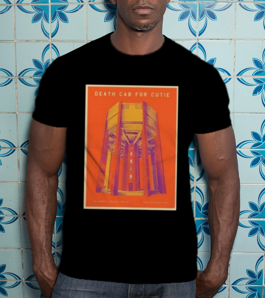 Death Cab For Cutie September 23 2026 Bristol I Built You A Tower Tour Prospect Building UK Event T-Shirt