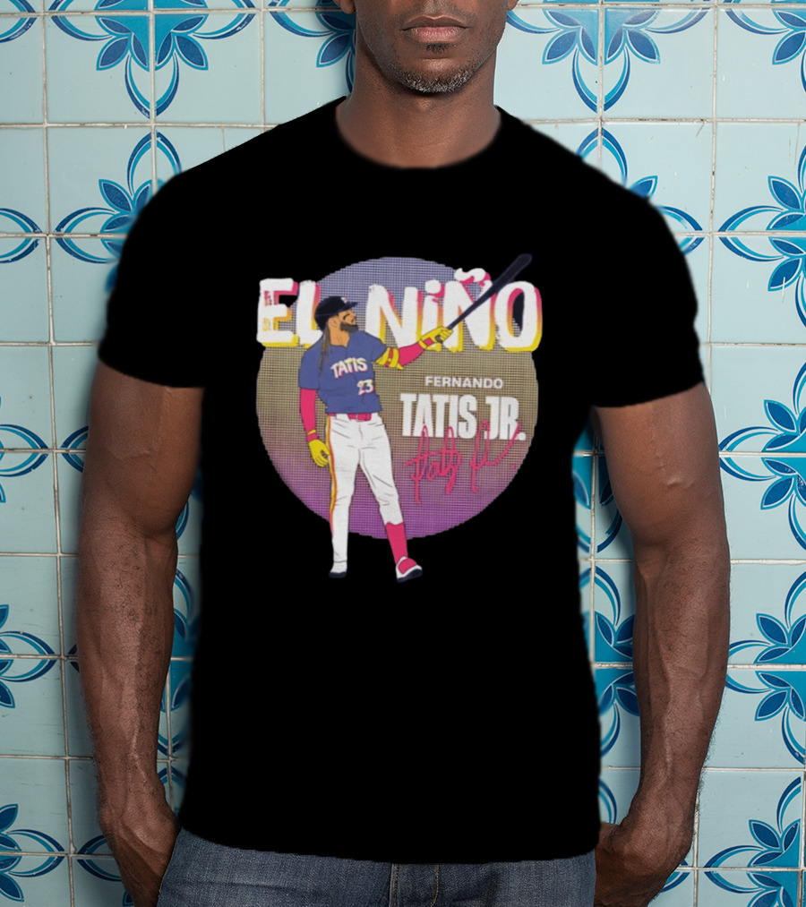 Fernando Tatis Jr. El Niño San Diego Padres Batting T-Shirt