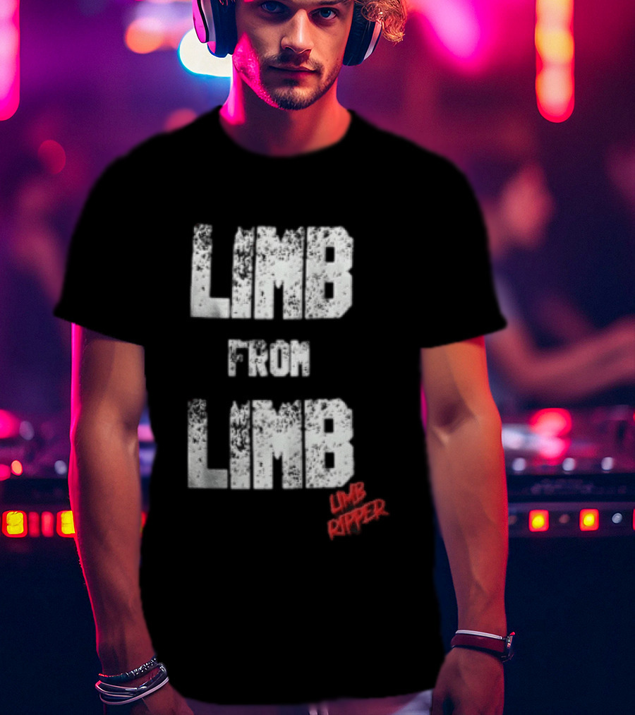 Limb From Limb Limb Ripper Vintage Distressed T-Shirt