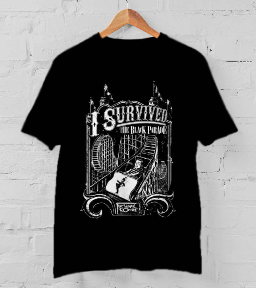 My Chemical Romance I Survived Haunted House T-Shirt