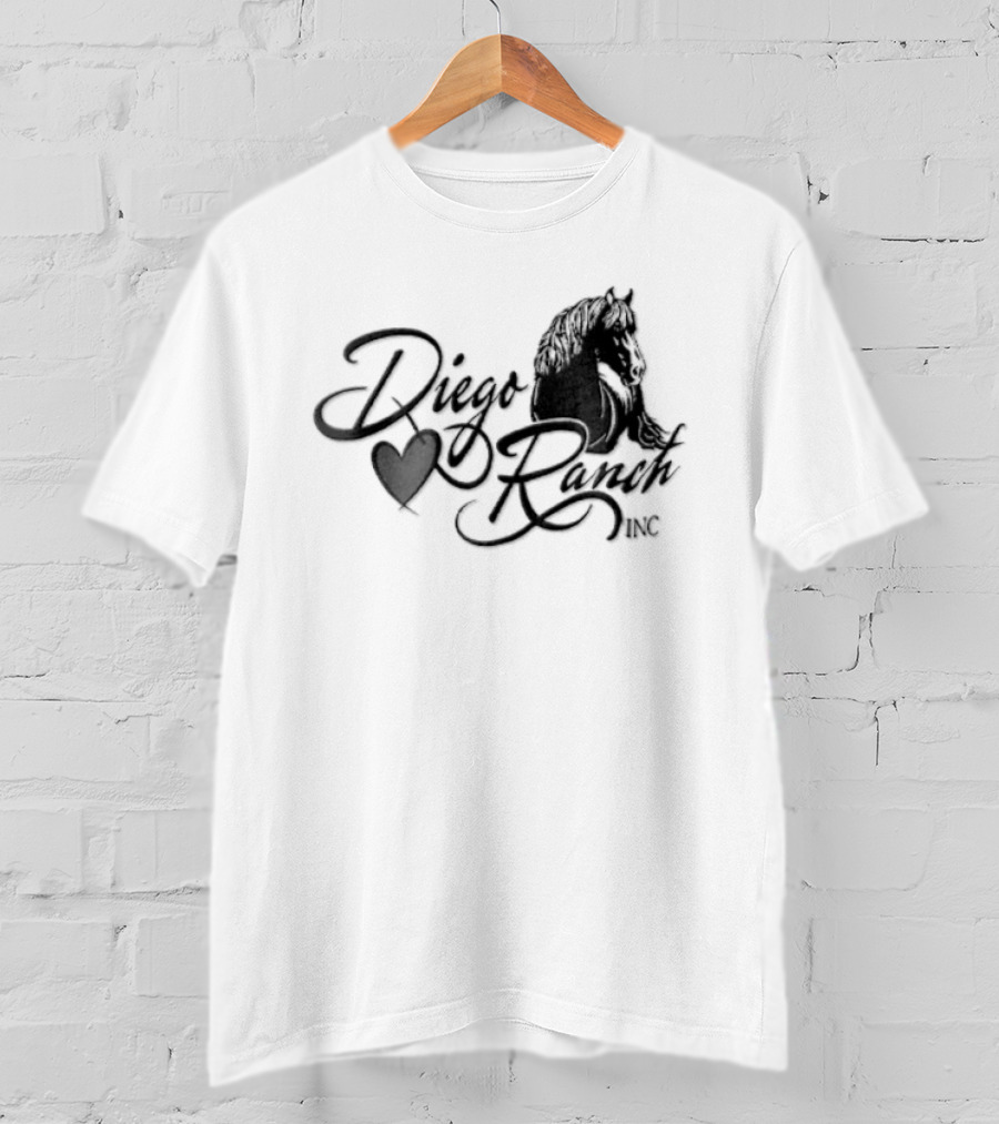 Diego Ranch Inc Horse Heart T-Shirt