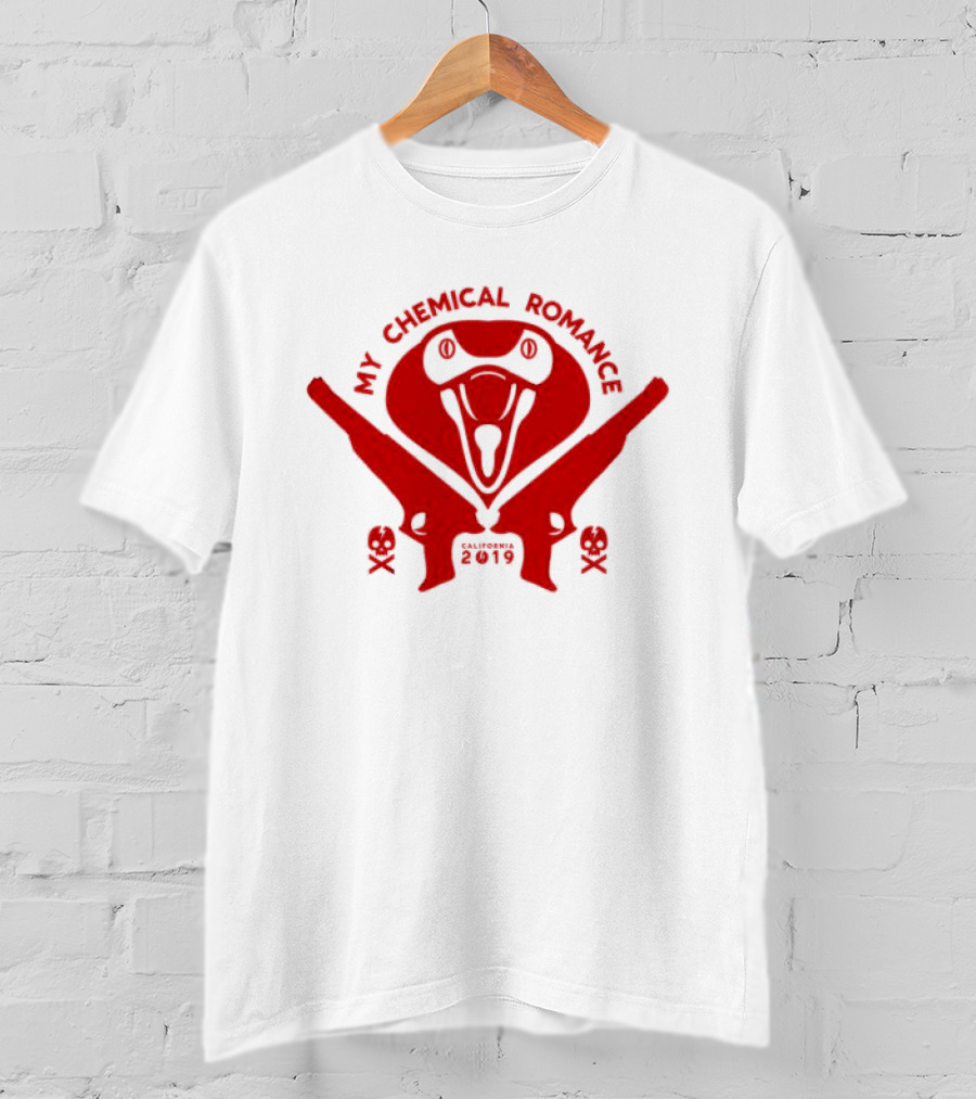 My Chemical Romance Cobrahead 2011 Guns And Snake T-Shirt