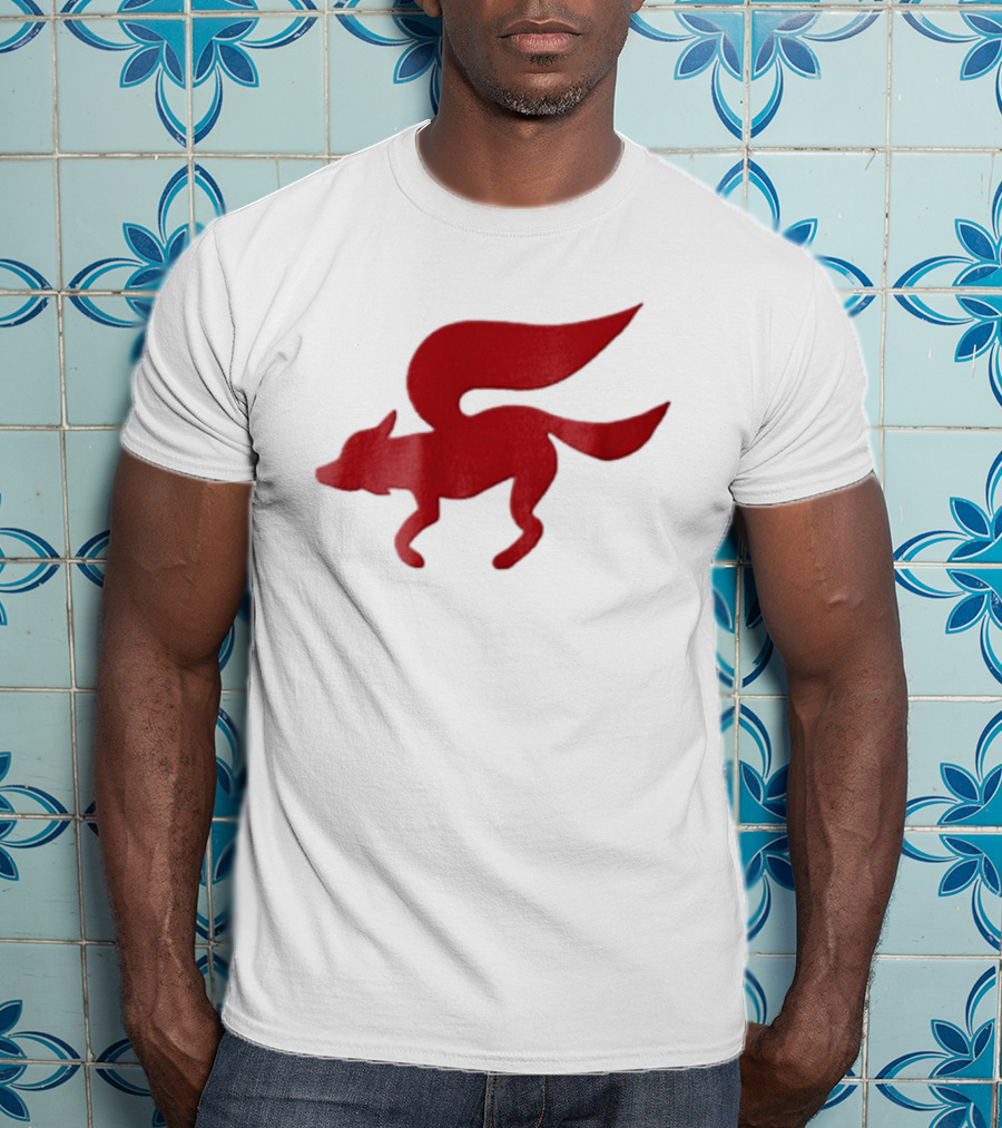 Flying Red Fox Tail Mythical Creature T-Shirt