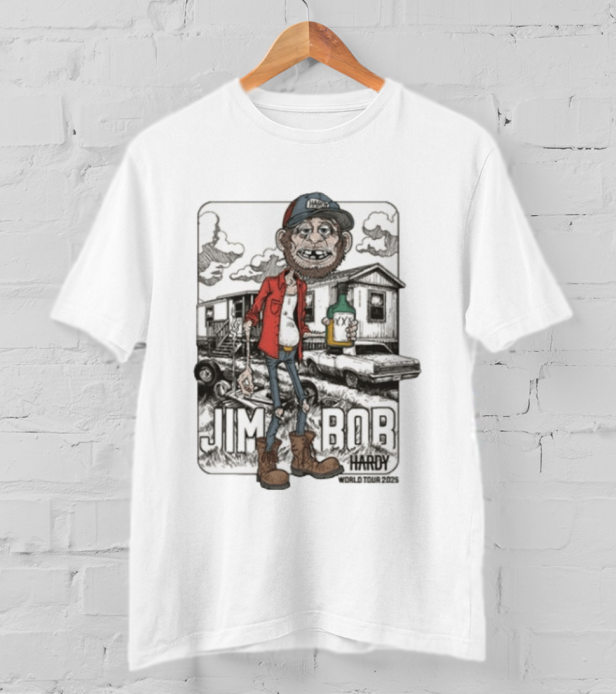 Jim Bob Hardy World Tour 2025 XX Country T-Shirt