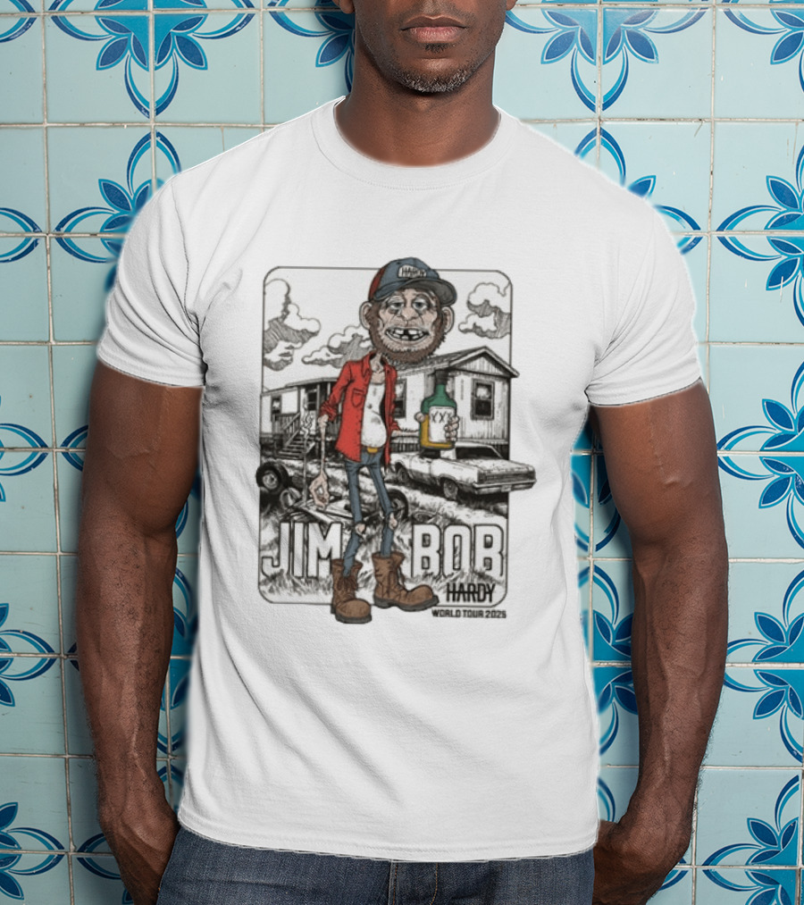 Jim Bob Hardy World Tour 2025 XX Country T-Shirt