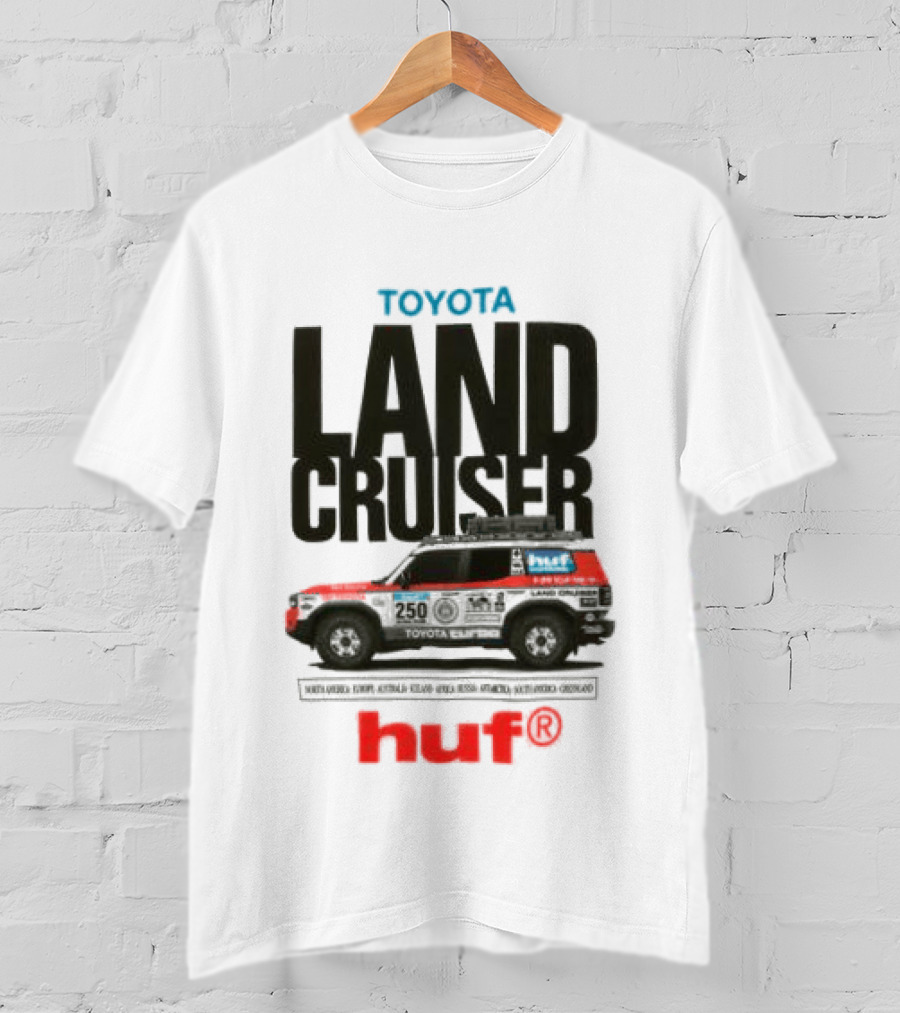 Huf X Toyota Land Cruiser Rally Huf Worldwide T-Shirt