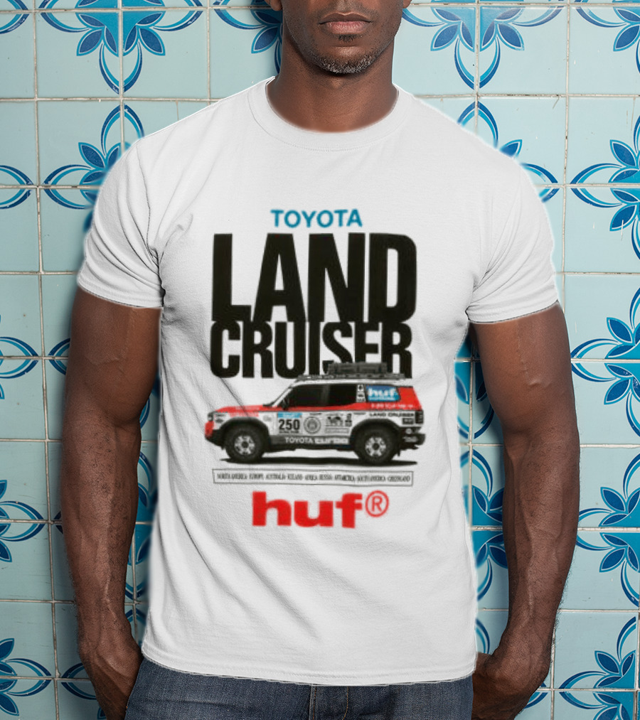 Huf X Toyota Land Cruiser Rally Huf Worldwide T-Shirt