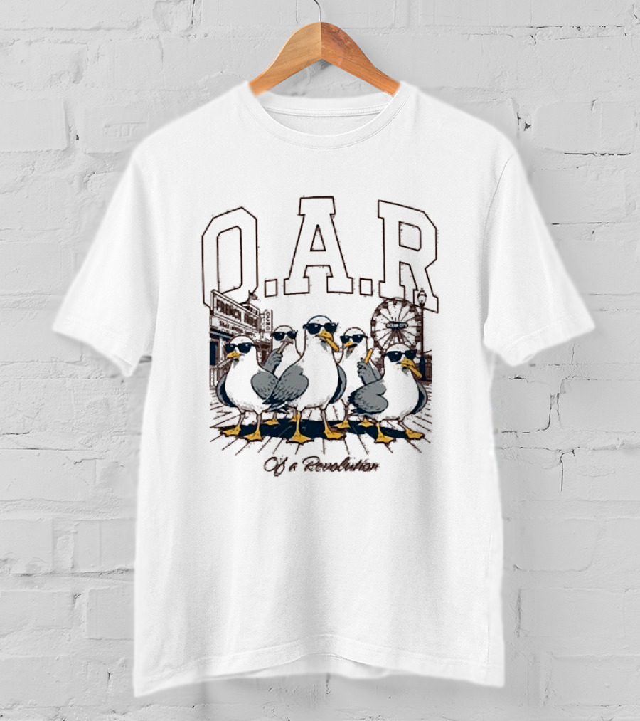 O.A.R. Of A Revolution Risky Business Seagull Ducks T-Shirt