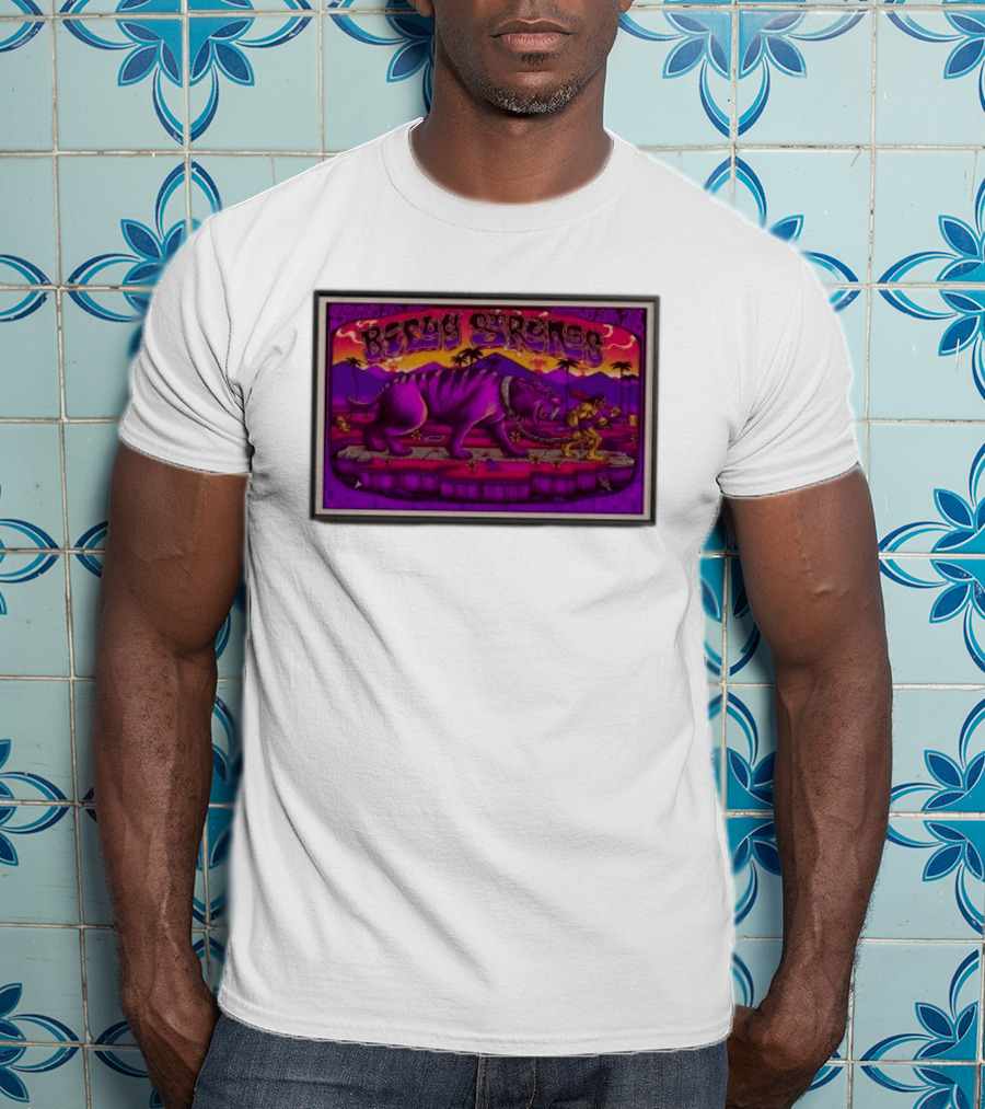 Billy Strings Tour 2026 Los Angeles Inglewood Purple Tiger T-Shirt