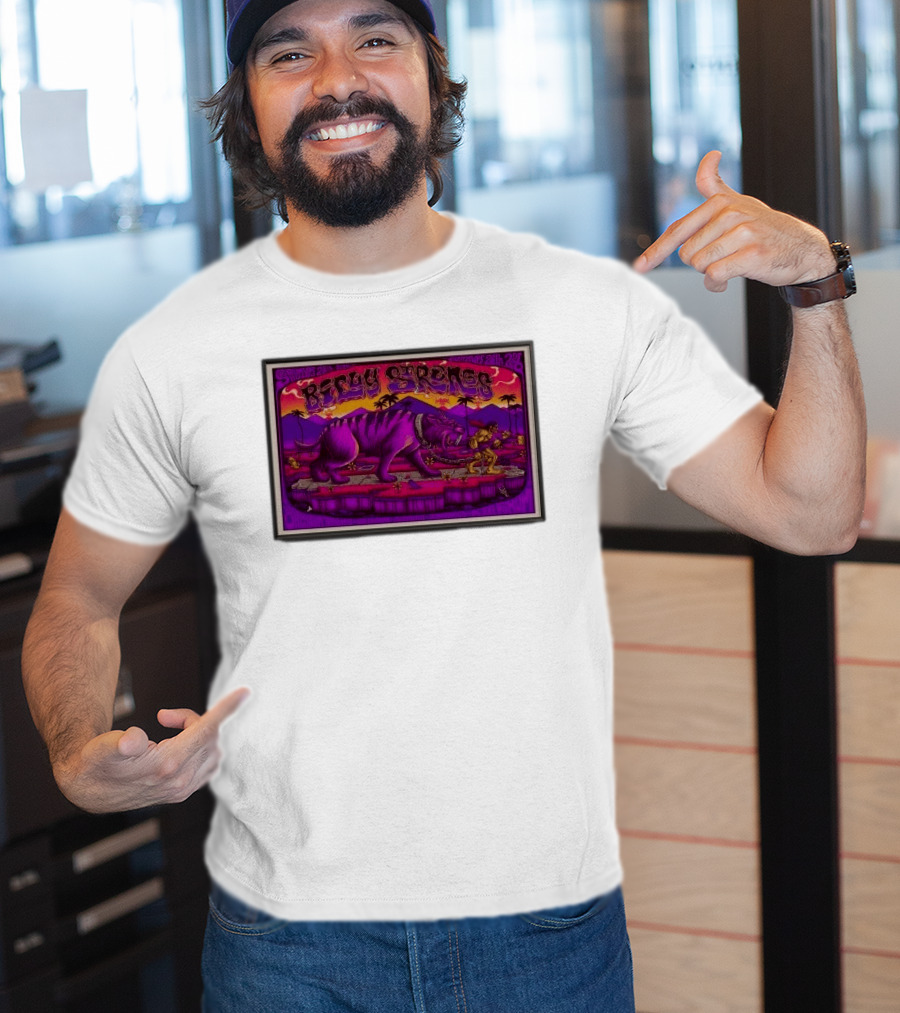 Billy Strings Tour 2026 Los Angeles Inglewood Purple Tiger T-Shirt