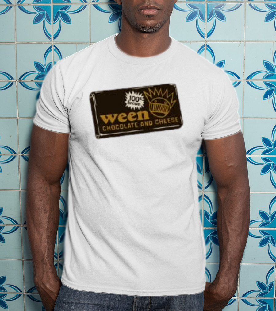 Ween Chocolate And Cheese 100% Brown T-Shirt