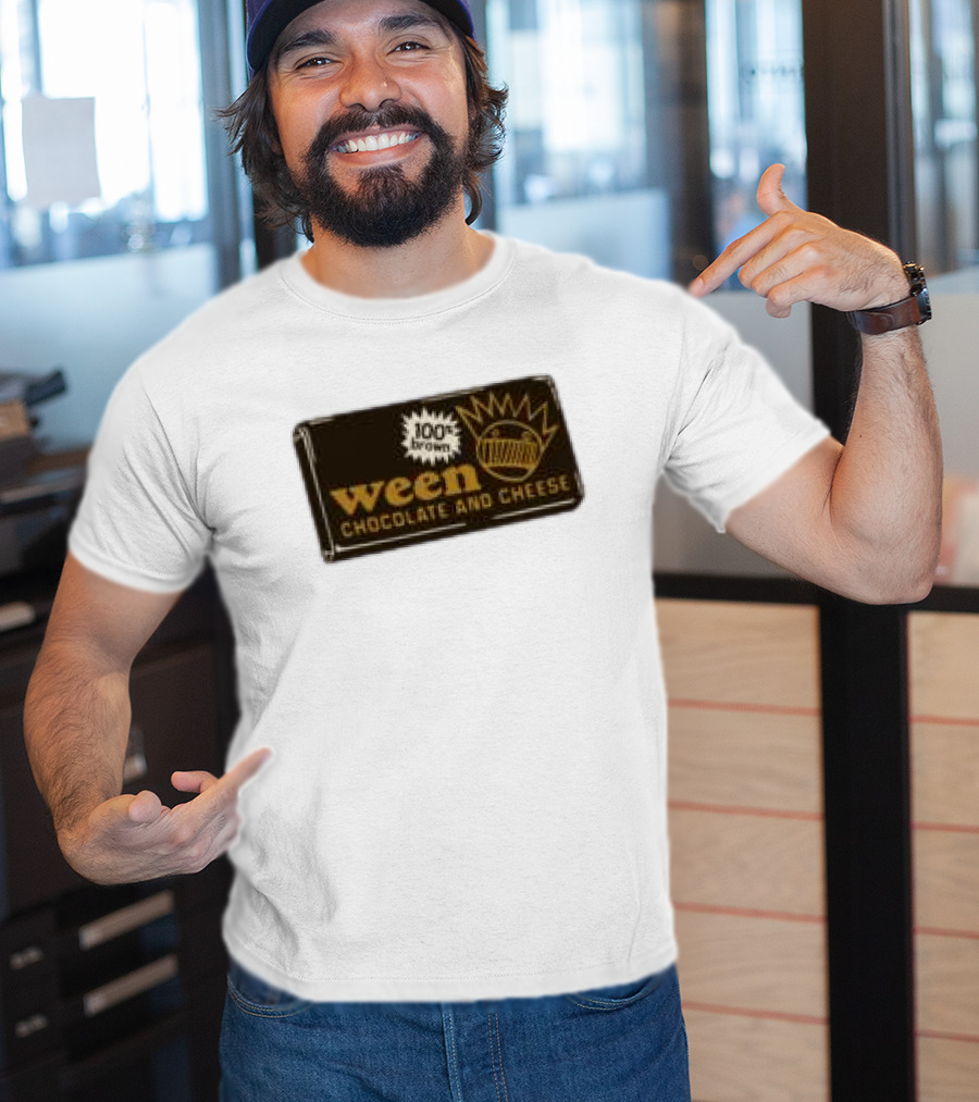 Ween Chocolate And Cheese 100% Brown T-Shirt