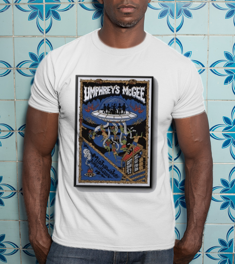 Umphrey's McGee Mishawaka Amphitheatre Tour 2026 SEPT 26 27 28 2026 T-Shirt