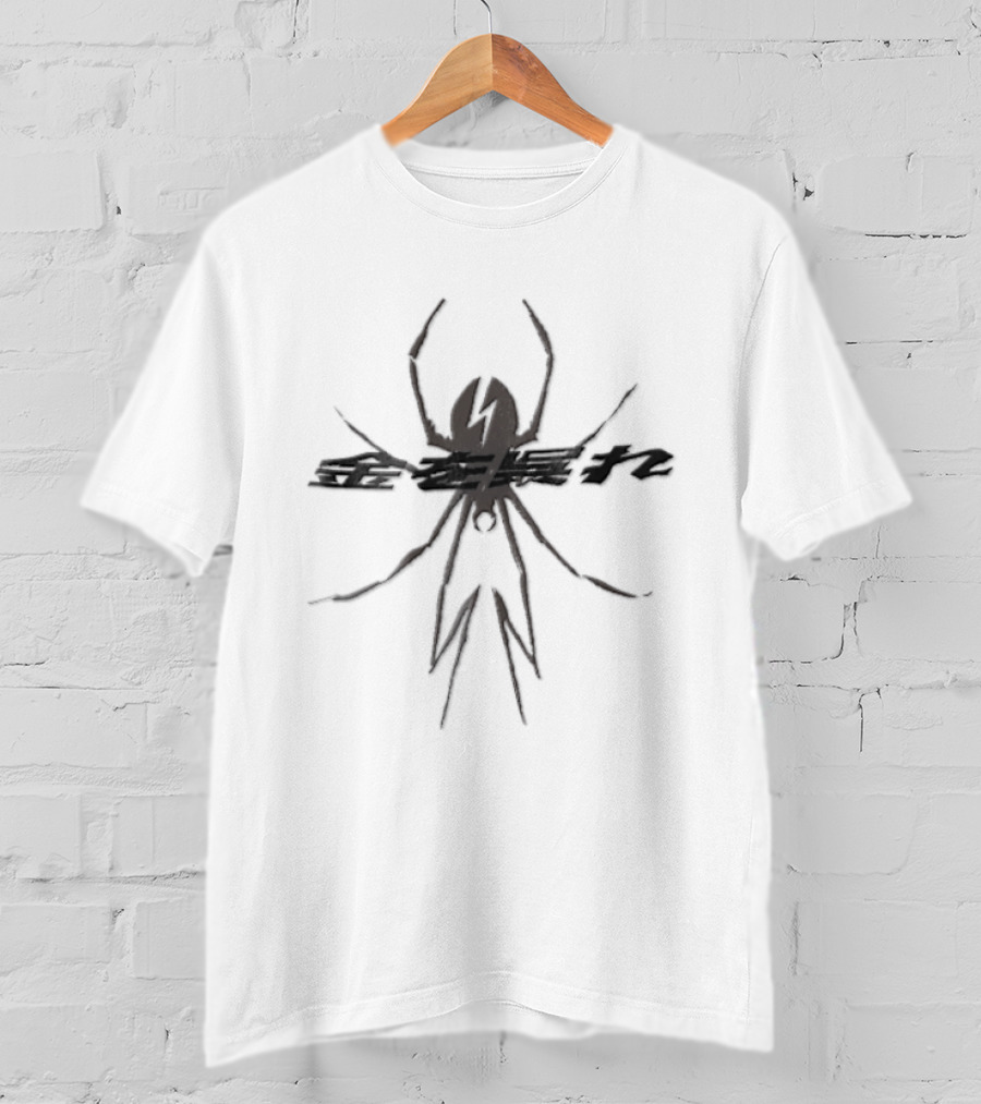Japanese Spider Web Aesthetic Vintage Grunge T-Shirt