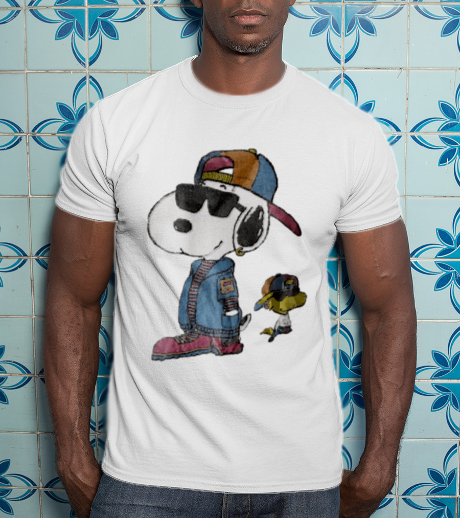 Snoopy Woodstock Cool Sunglasses Cap Jacket T-Shirt