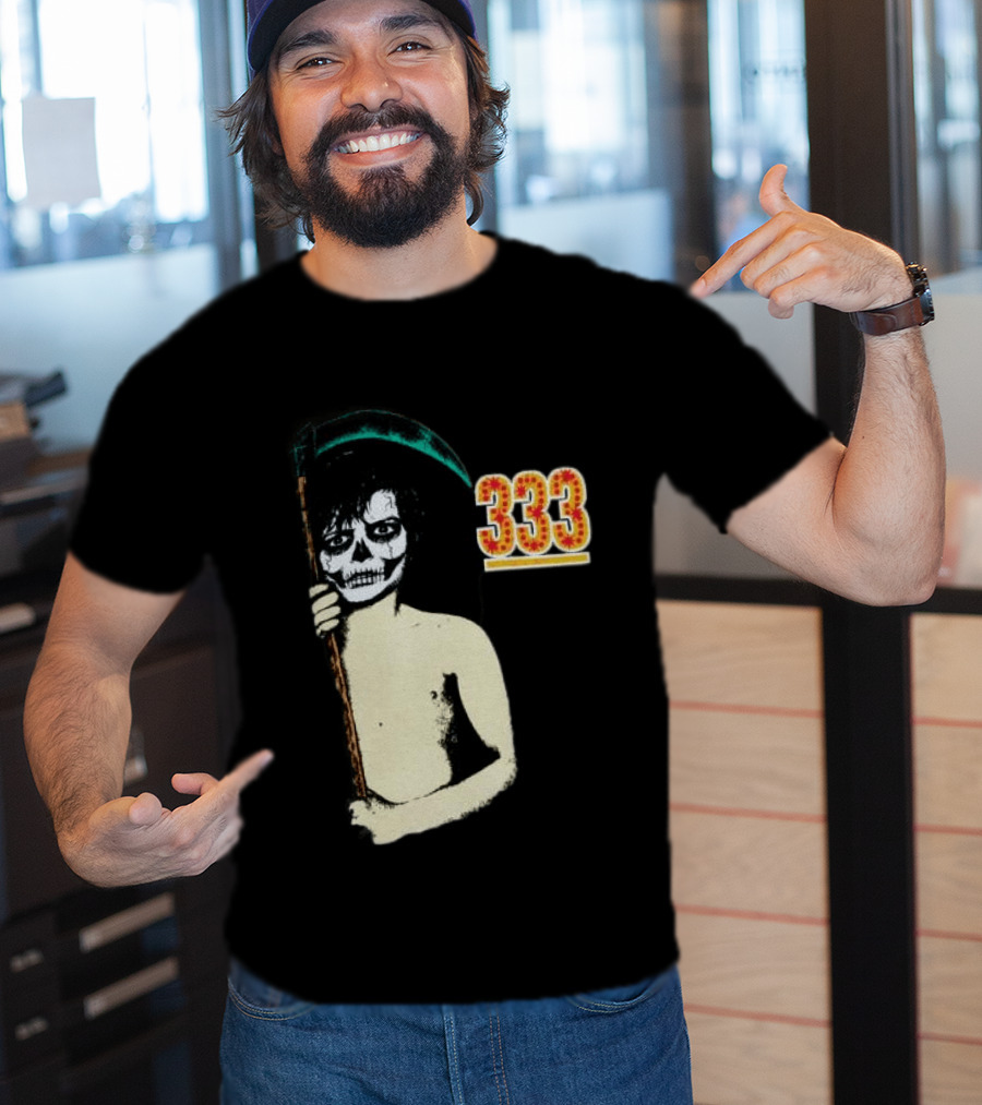 Half Evil Store 333 Skull Child T-Shirt