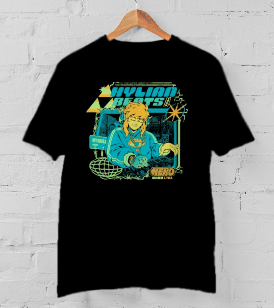 Heroic Hylian Beats Hyrule Arena Worldwide T-Shirt