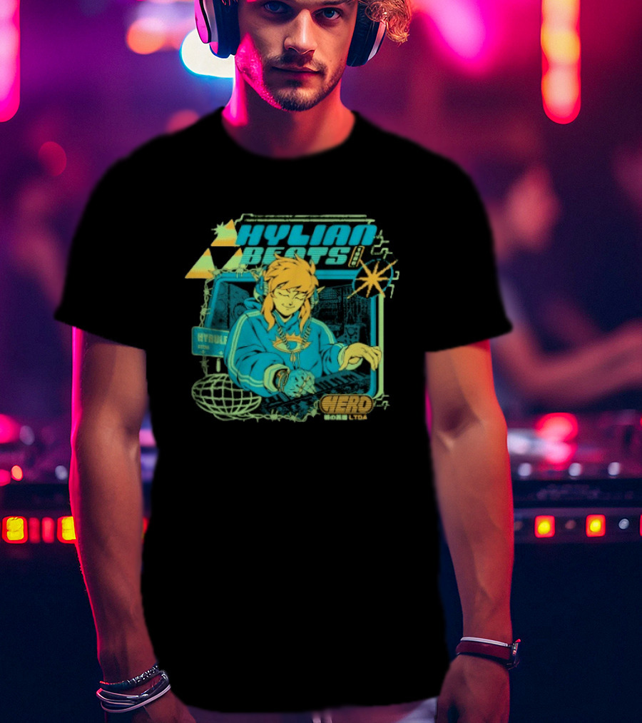 Heroic Hylian Beats Hyrule Arena Worldwide T-Shirt