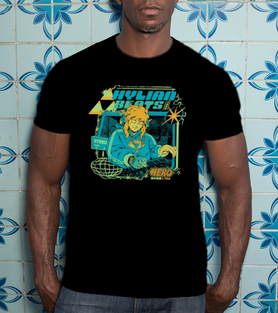Heroic Hylian Beats Hyrule Arena Worldwide T-Shirt
