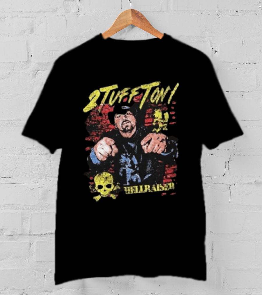 2 Tuff Tony Hellraiser Insane Clown Posse Skull Brick Wall T-Shirt