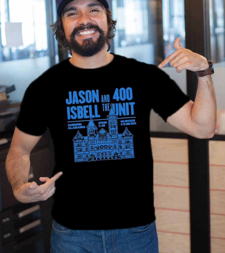 Jason Isbell And The 400 Unit Auburn Alabama September 25 2026 Live At The Googe Center T-Shirt