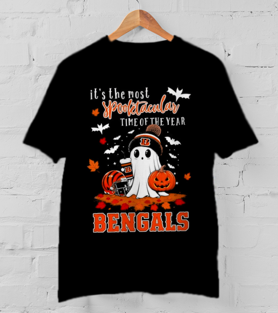 It's The Most Spooktacular Time Of The Year Bengals Halloween T-Shirt