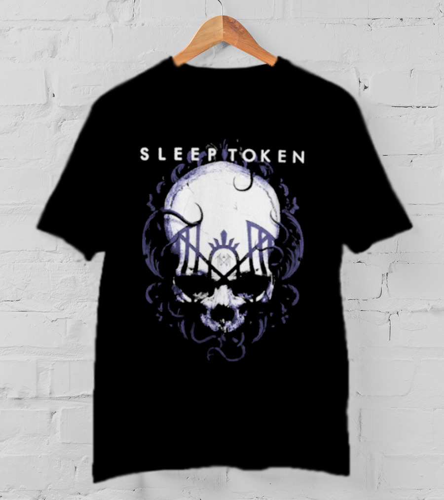 Sleep Token Skull With Crown And Mask T-Shirt