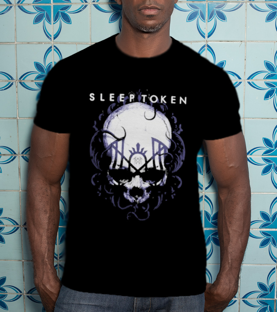 Sleep Token Skull With Crown And Mask T-Shirt