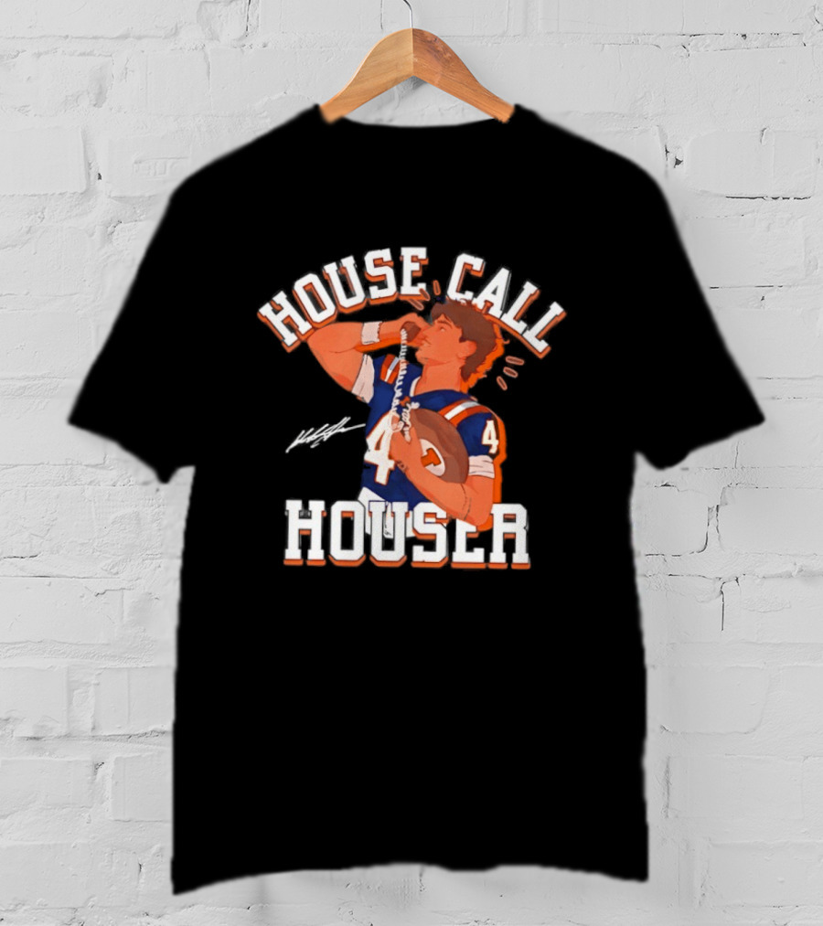 House Call Houser Illinois Fighting Illini Football T-Shirt