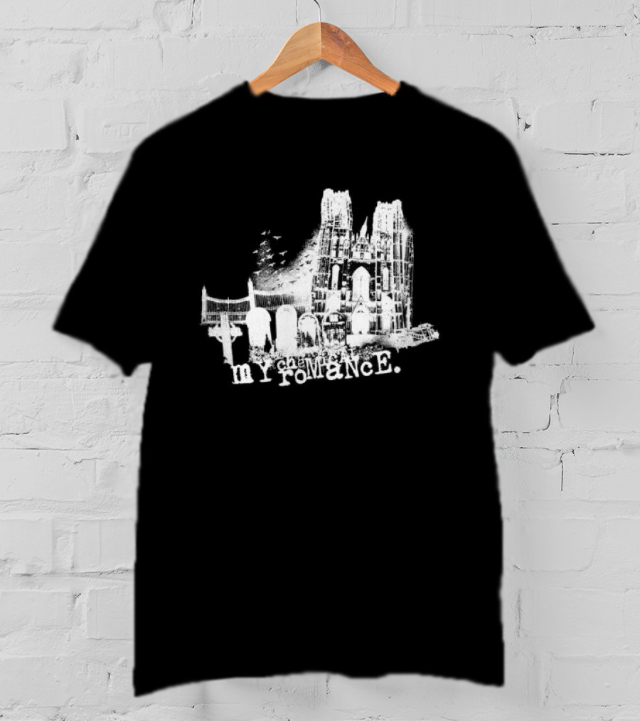 My Chemical Romance Halloween Spooky Graveyard Scene T-Shirt