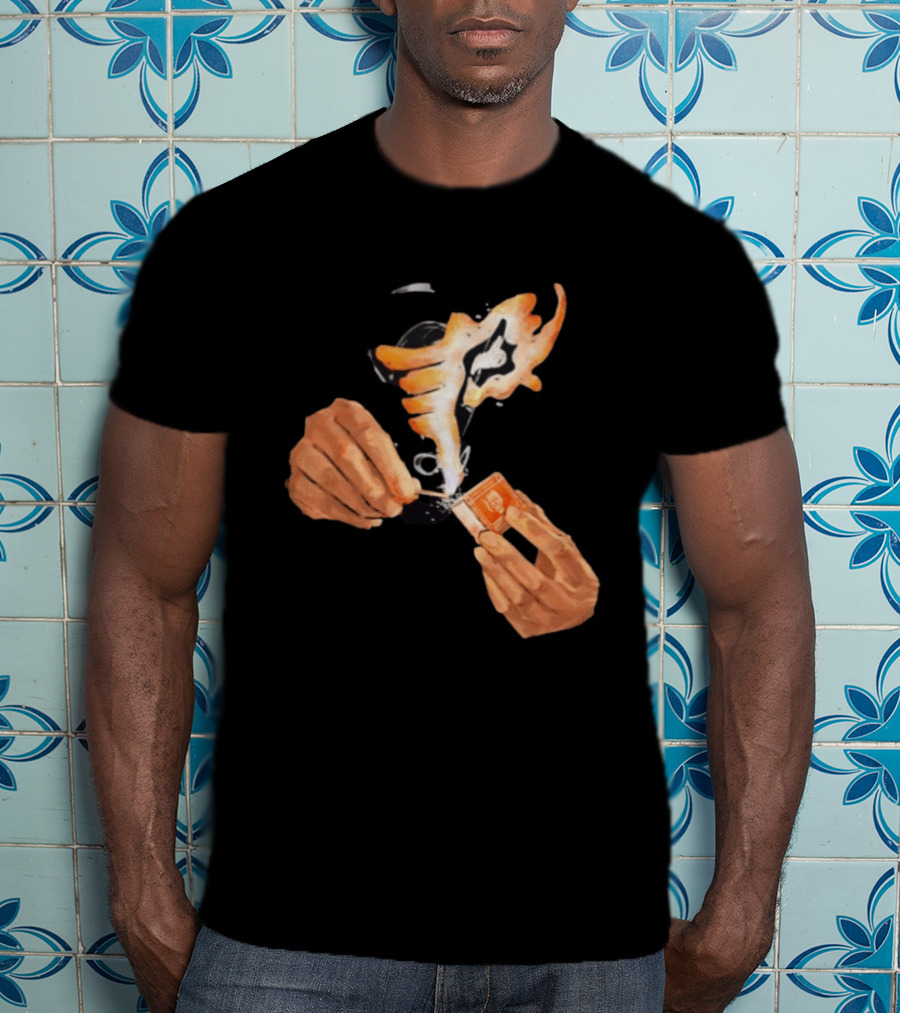 Strike And Ignite Phoenix Flare With Mystic Match Ignition T-Shirt