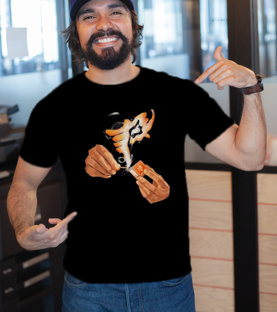 Strike And Ignite Phoenix Flare With Mystic Match Ignition T-Shirt