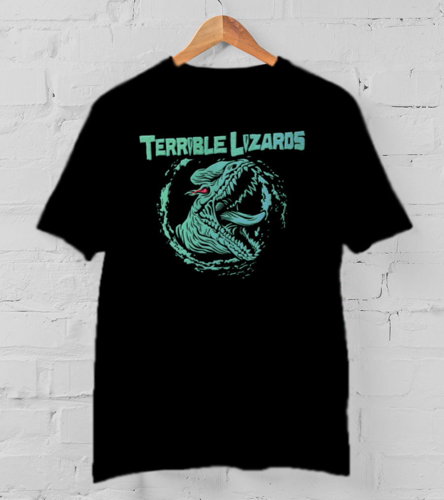 Terrible Lizards Dinosaur Rex Roaring T-Shirt