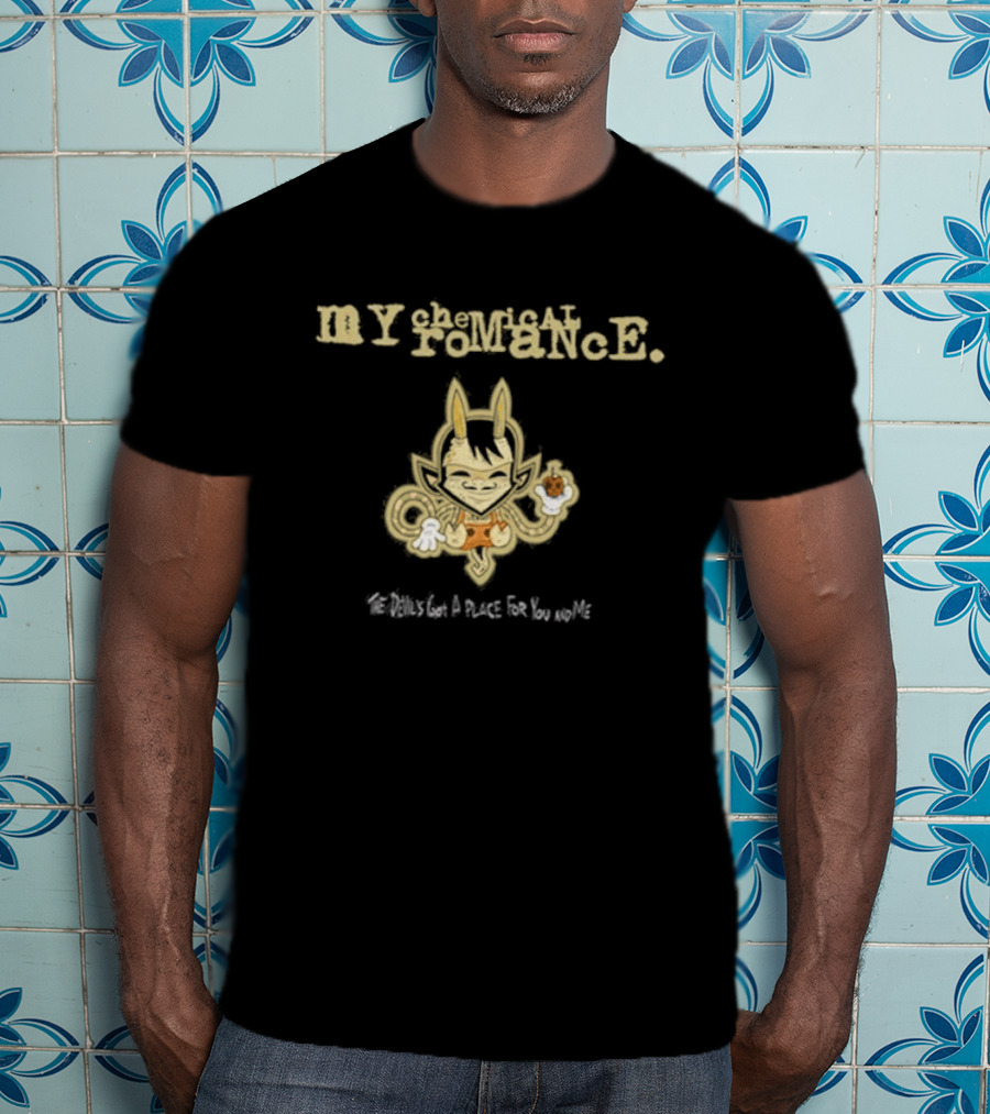 My Chemical Romance Devlish Cute Bat Coffee Devil Original T-Shirt