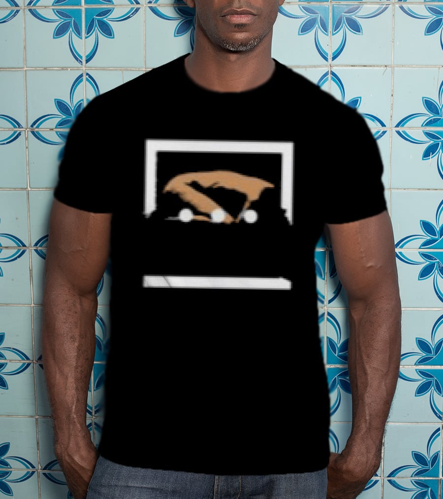 Parting Gift Records Too Close To Touch Album Swoosh Abstract T-Shirt