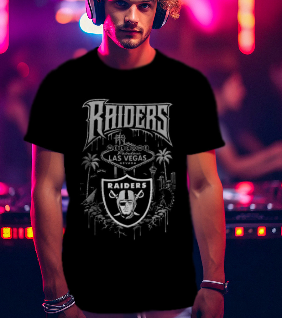 Raiders Welcome To Fabulous Las Vegas Nevada Football T-Shirt